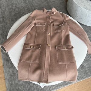 100% Cashmere Trench Coat